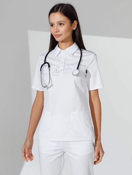Рубашка медицинская AWT-9 (белый)
