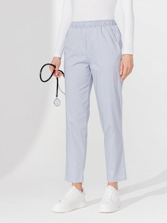Женские медицинские брюки CWP-3 (светло-серый)