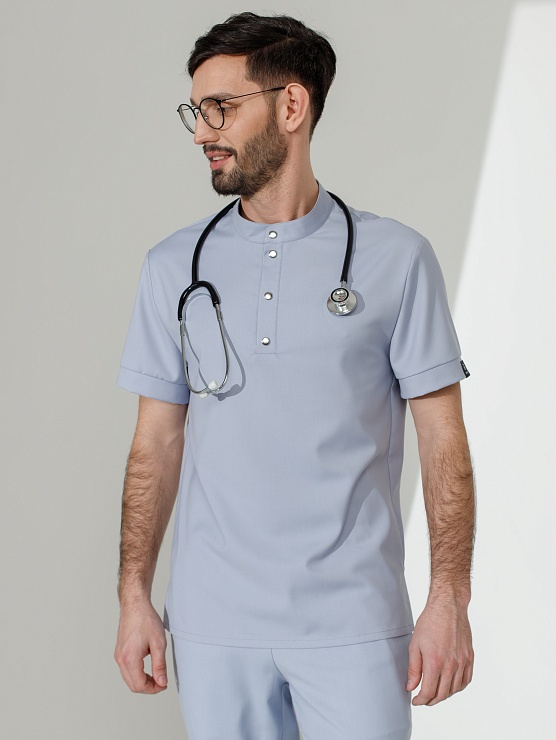 Рубашка медицинская AMT-2 (светло-серый)
