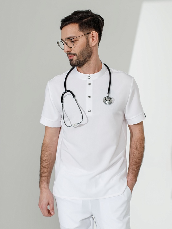 Рубашка медицинская AMT-2 (белый)