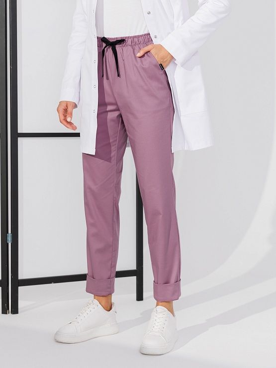 Женские медицинские брюки CWP-8 (лиловый)