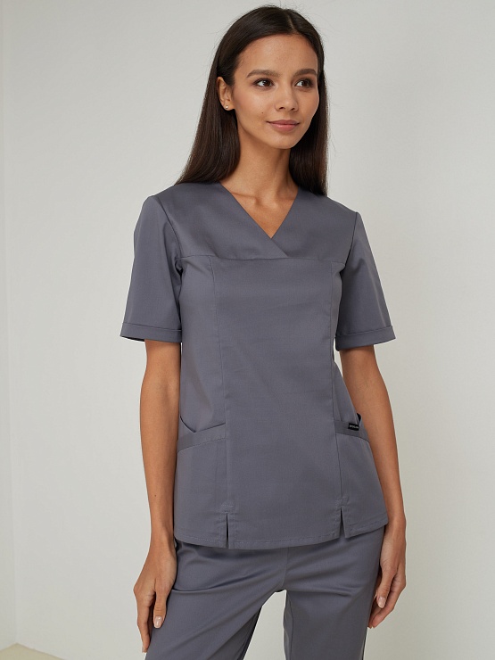 Рубашка медицинская SWT-12 (серый)