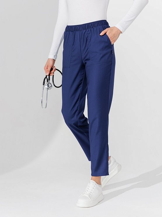 Женские медицинские брюки AWP-5 (тёмно-синий)